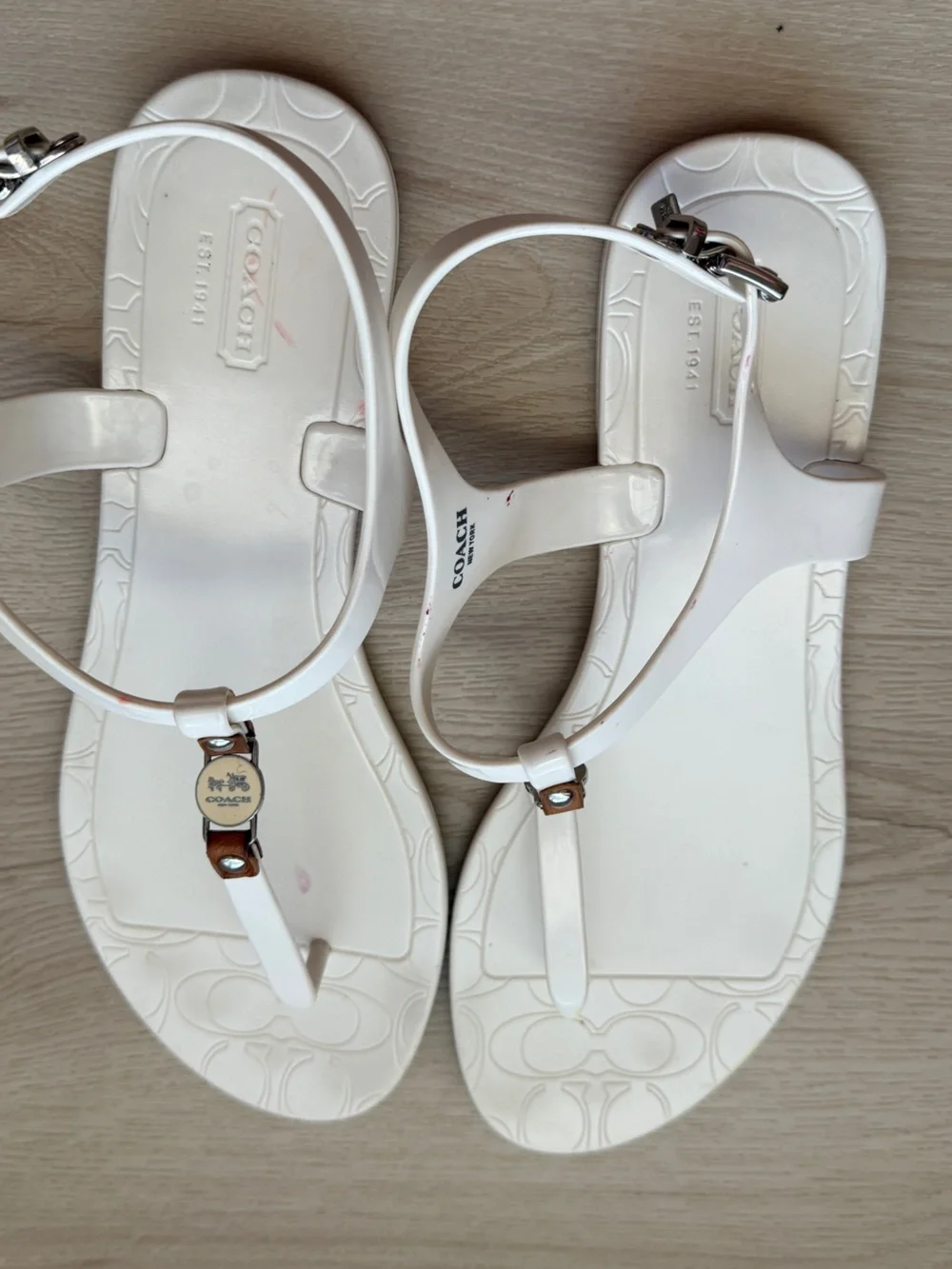 Coach Sandals / Flip-flops size 9